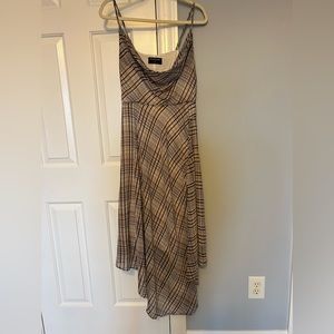 Minkpink plaid mini dress
